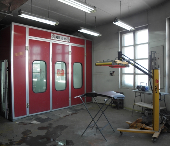 Малярный участок - АвтоСервис Синтэл