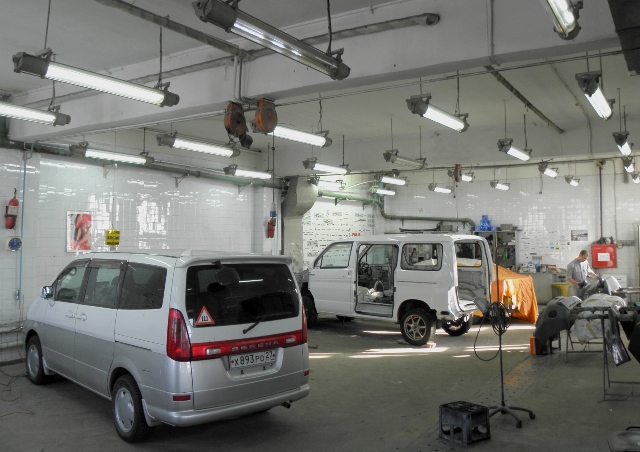 Малярный участок - АвтоСервис Синтэл